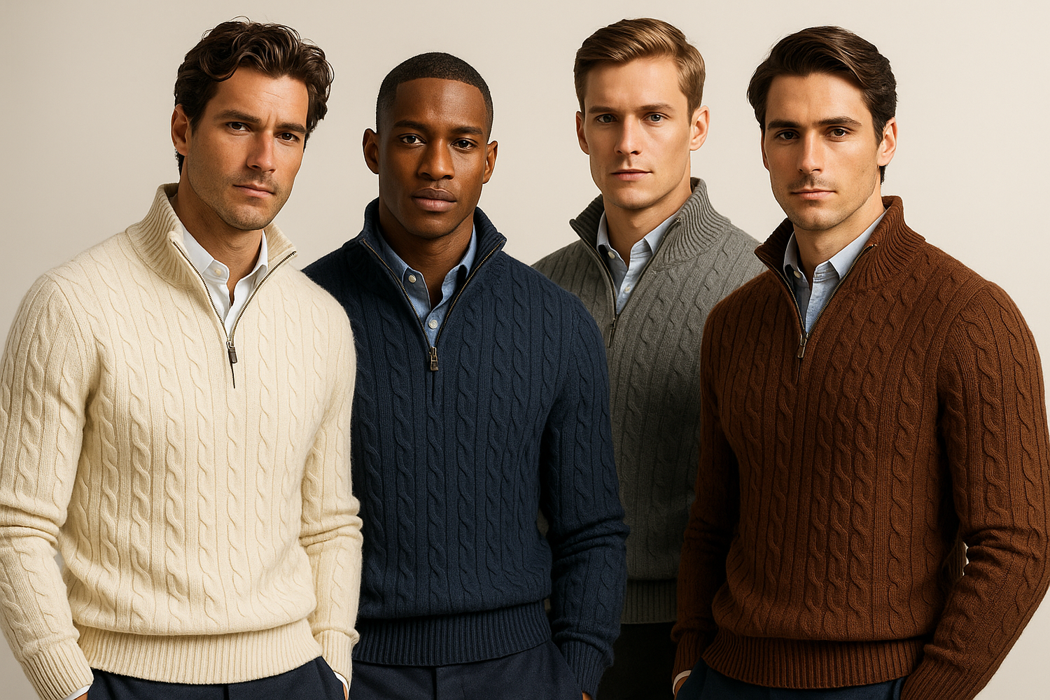 i modelli devono essere tutti maschi